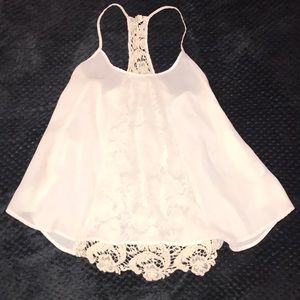 Lace tank top